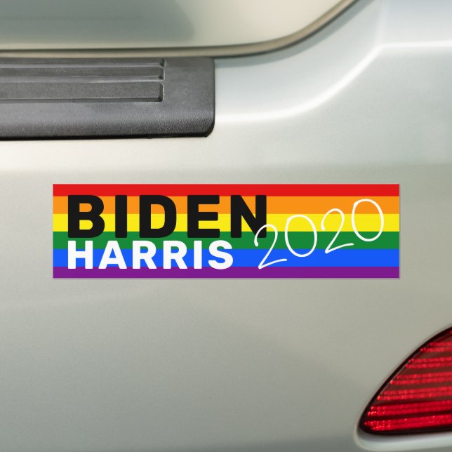 Abstimmung für Joe Biden & Kamala Harris 2020 Autoaufkleber (Auf Auto)