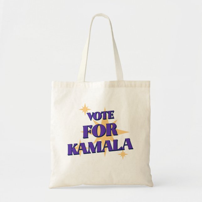 Abstimmung für Kamala 2024 Tote Bag Tragetasche (Vorne)