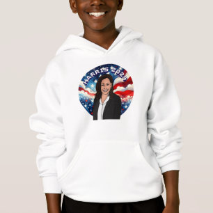 Abstimmung für Kamala Harris 2024 Hoodie