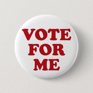 Abstimmung für mich - Rot Button