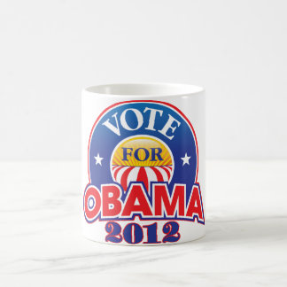 Abstimmung für Obama 2012 Kaffeetasse