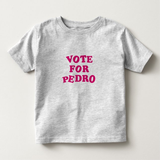 Abstimmung für Pedro Kleinkind T-shirt (Vorderseite)