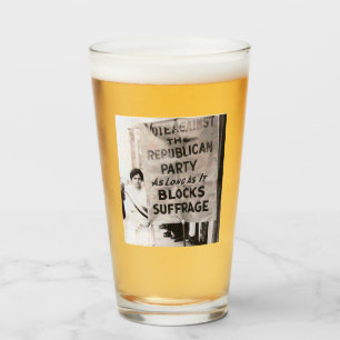 "Abstimmung gegen das republikanische Party" Wahlg Glas