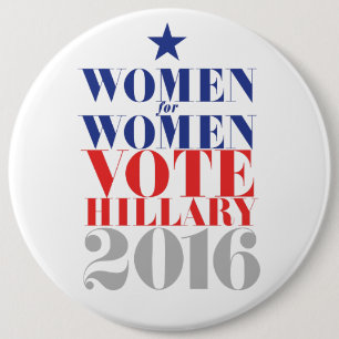 ABSTIMMUNG HILLARY 2016 BUTTON