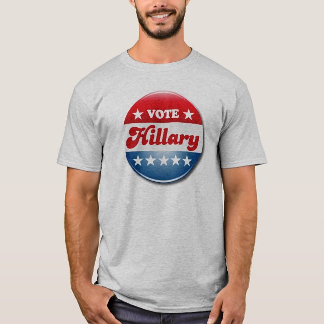 ABSTIMMUNG HILLARY CLINTON.png T-Shirt (Vorderseite)