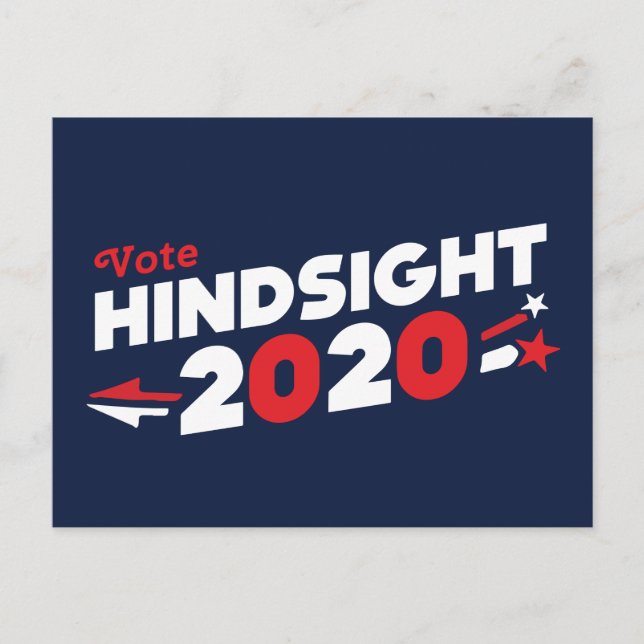 Abstimmung im Hinblick 2020 Postkarte (Vorderseite)