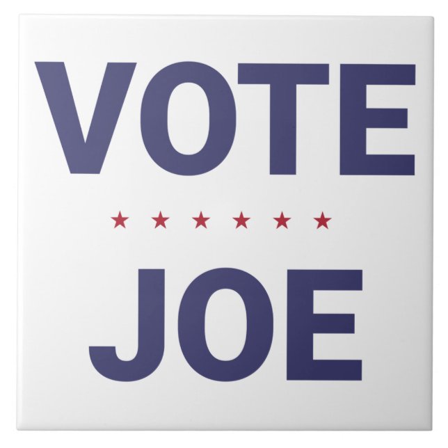Abstimmung Joe (Wahl 2020 in den USA) Fliese (Vorderseite)