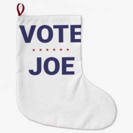 Abstimmung Joe (Wahl 2020 in den USA) Großer Weihnachtsstrumpf
