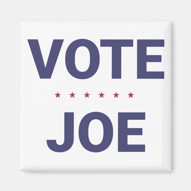 Abstimmung Joe (Wahl 2020 in den USA) Magnet (Vorne)