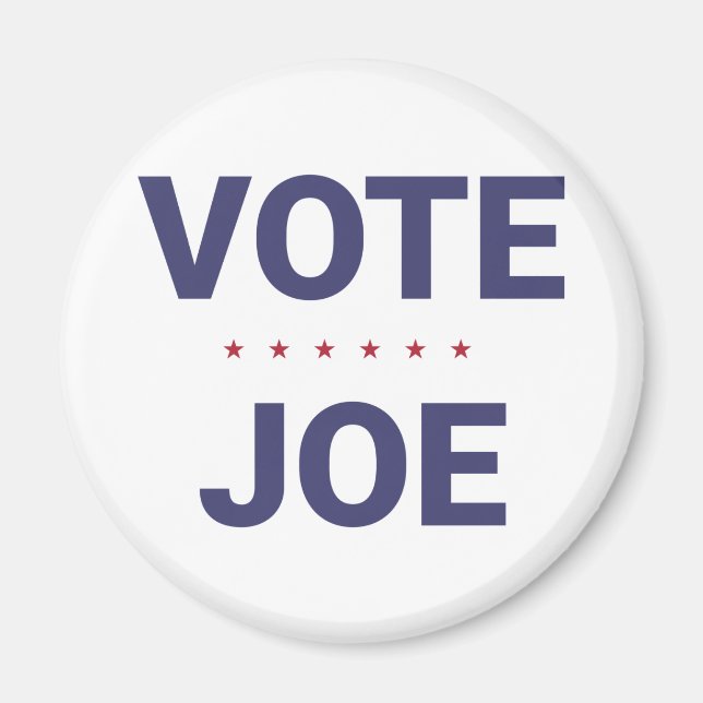 Abstimmung Joe (Wahl 2020 in den USA) Magnet (Vorne)