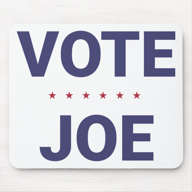 Abstimmung Joe (Wahl 2020 in den USA) Mousepad (Vorne)