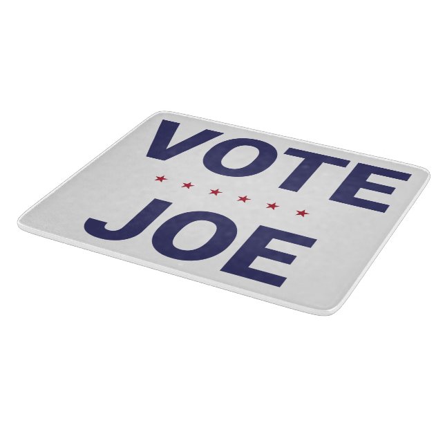 Abstimmung Joe (Wahl 2020 in den USA) Schneidebrett (Ecke)