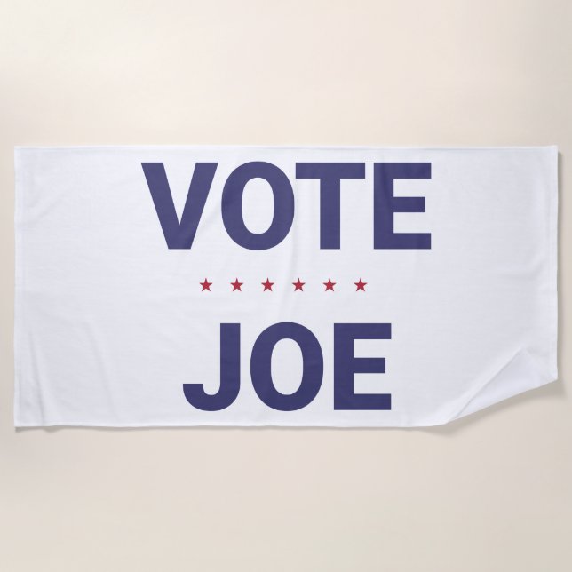 Abstimmung Joe (Wahl 2020 in den USA) Strandtuch (Vorderseite)