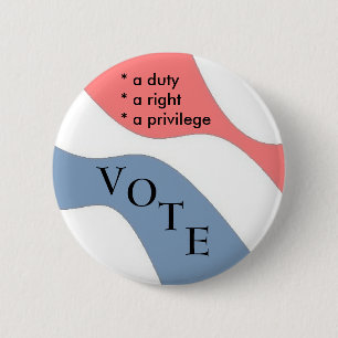 ABSTIMMUNG - Knopf Button