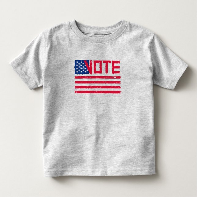 Abstimmung mit der US-Flagge Kleinkind T-shirt (Vorderseite)