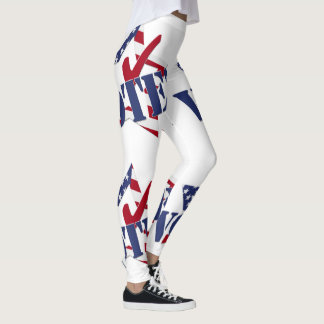 Abstimmung mit Karo und Star Leggings