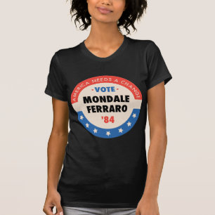 Abstimmung Mondale/Ferraro '84 T-Shirt