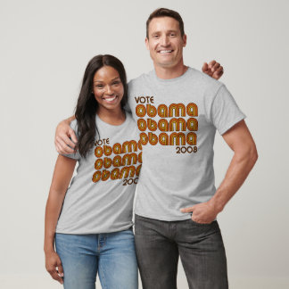 Abstimmung OBAMA 2008 Retro - T - Shirt