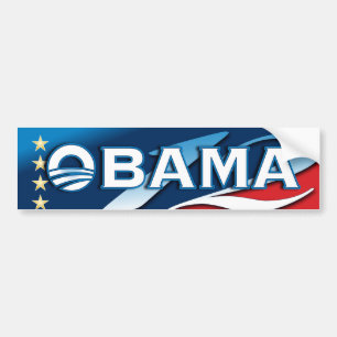 Abstimmung OBAMA 2012 Autoaufkleber