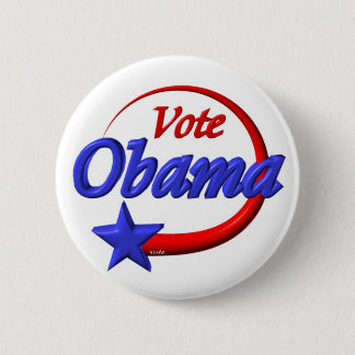 Abstimmung Obama 2012. Schaffen Sie die Zukunft Button