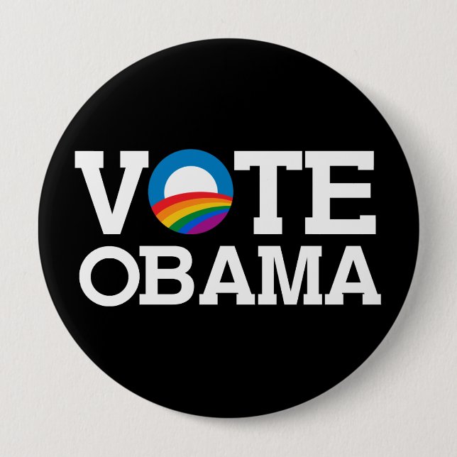ABSTIMMUNG OBAMA BUTTON (Vorderseite)