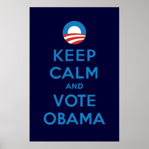 Abstimmung Obama Poster