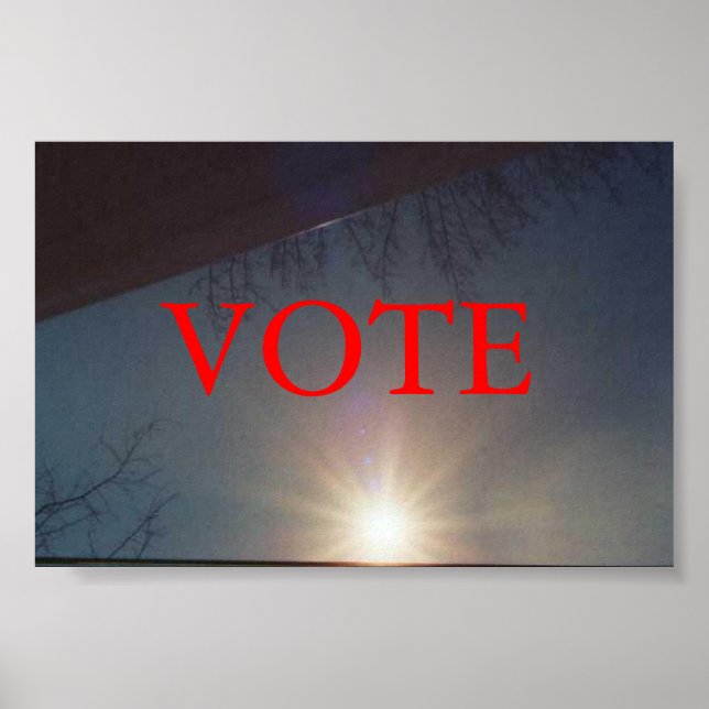 ABSTIMMUNG POSTER (Vorne)