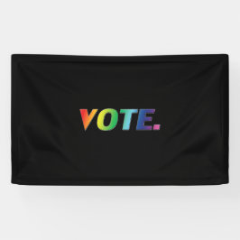 "Abstimmung" Pride lgbtq lgbt Regenbogenfarben sch Banner