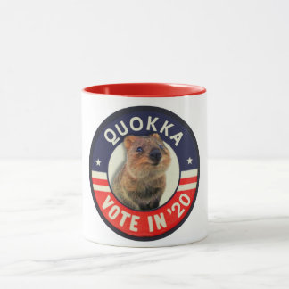 Abstimmung Quokka im Jahre 2020 Tasse