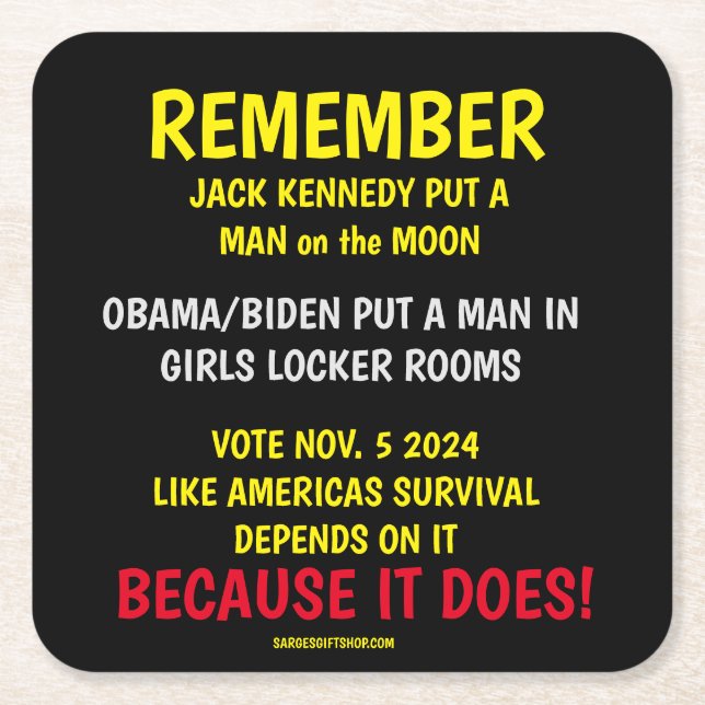 ABSTIMMUNG RECHTECKIGER PAPPUNTERSETZER (Vorderseite)