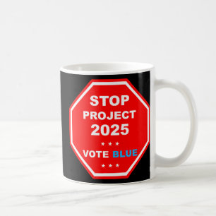 Abstimmung Rett Demokratie Stopp Projekt 2025 Kaffeetasse
