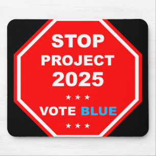 Abstimmung Rett Demokratie Stopp Projekt 2025 Mousepad