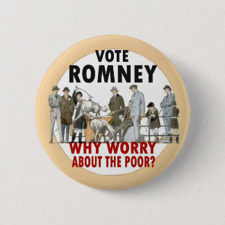 Abstimmung Romney; Vergessen Sie die Armen Button