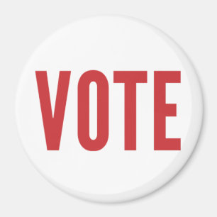 ABSTIMMUNG - Rot Magnet