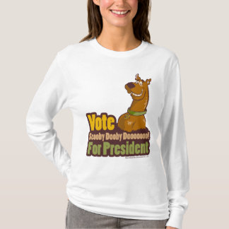 Abstimmung Scooby Dooby Doo zum Präsidenten T-Shirt