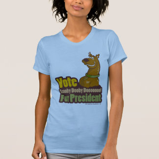 Abstimmung Scooby Dooby Doo zum Präsidenten T-Shirt