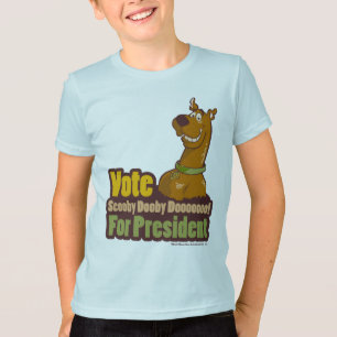 Abstimmung Scooby Dooby Doo zum Präsidenten T-Shirt