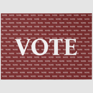 Abstimmung Seidenpapier