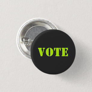 "Abstimmung" - TEXT UND FARBE ZUNEHMEN - Schaltflä Button