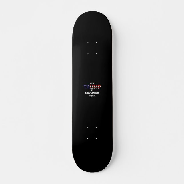 Abstimmung: Trump 2020 Skateboard (Vorne)
