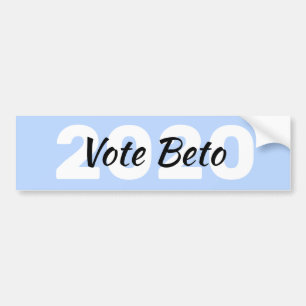 Abstimmung über Beto O'Rourke für den Präsidenten Autoaufkleber