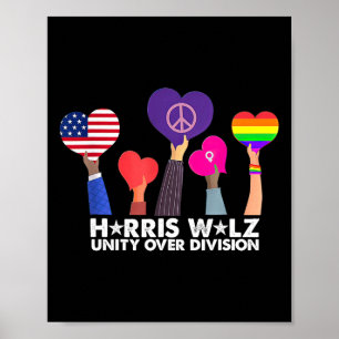 Abstimmung über Division Harris 2024 Wheimer 2024  Poster
