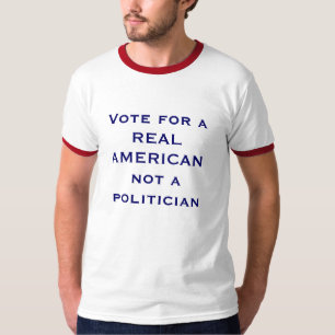 Abstimmung über ein wirkliches AMERIKANISCHES T-Shirt