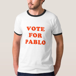 Abstimmung über Pablo T-Shirt