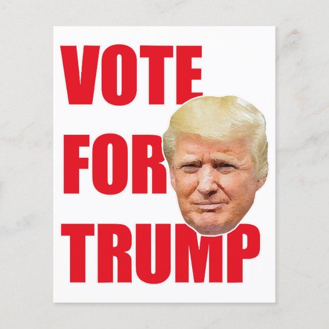 Abstimmung über Trump (Vorderseite)