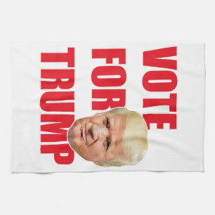 Abstimmung über Trump Geschirrtuch