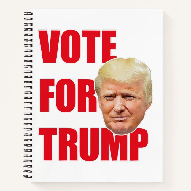 Abstimmung über Trump Notizbuch (Vorderseite)