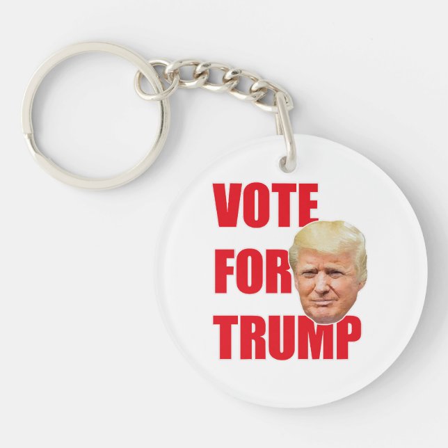 Abstimmung über Trump Schlüsselanhänger (Vorderseite)