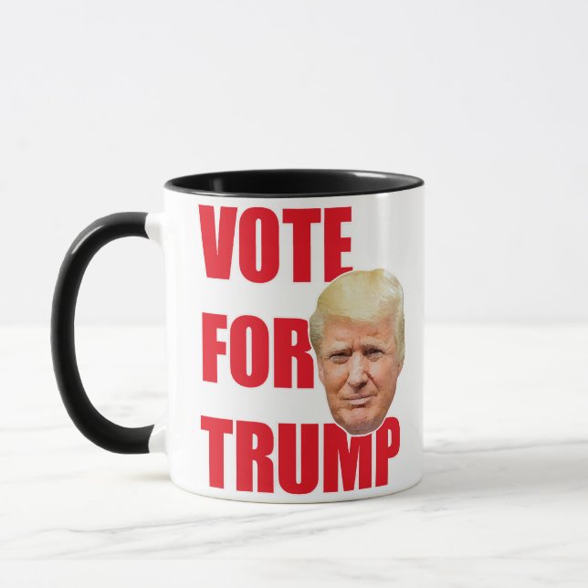 Abstimmung über Trump Tasse (Links)