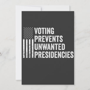 Abstimmung verhindert unerwünschte Präsidentschaft Einladung